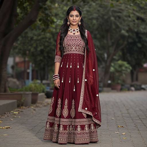 Radha Krishna Inspired Solo Portrait