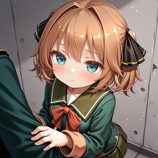 Illustration of Hachijou (kancolle), kantai collection in the style of Chii (tsumami tsumamare)