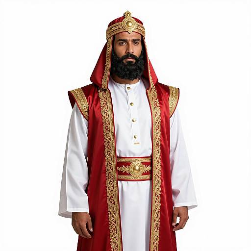 Regal Jafar Costume Inspired Warrior Image