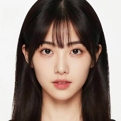 Close-Up Portrait of Asian Woman