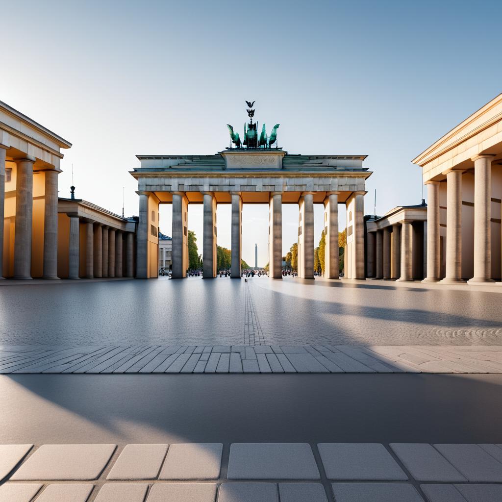 Frank Gehry's Vision of Brandenburg Gate