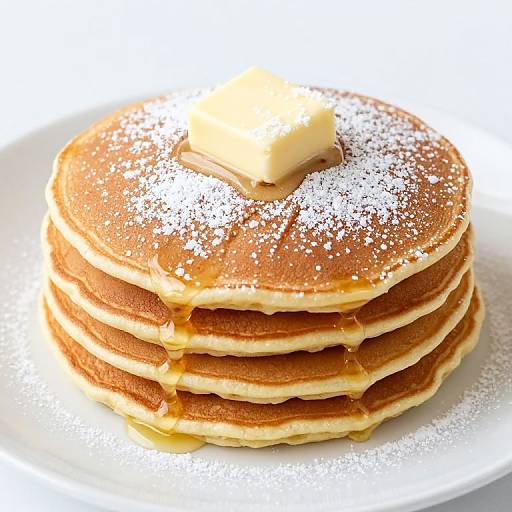 Golden Coconut Flour Keto Pancakes