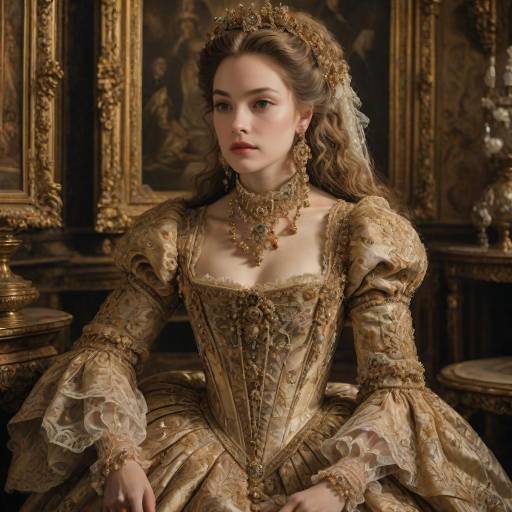 Baroque Elegance: 17th Century Portrait