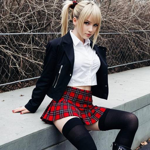 Maka Albarn Sexy Cosplay Outfit Design