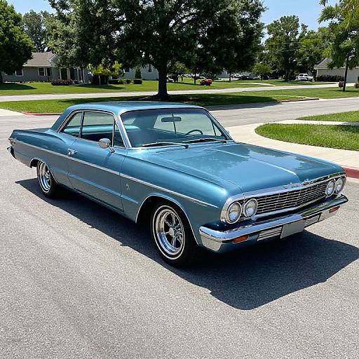 Classic 1965 Impala Illustration