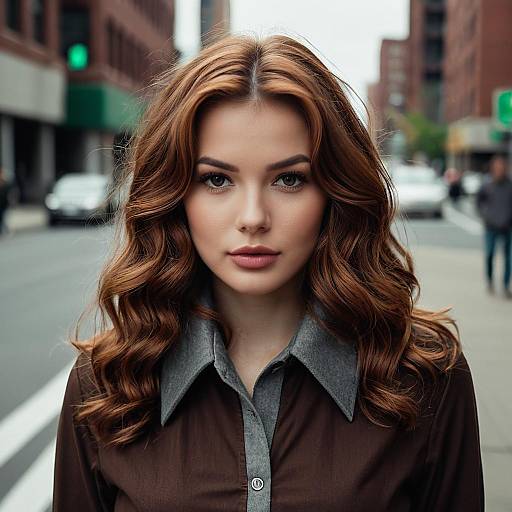 Photorealistic Portrait of Young Woman