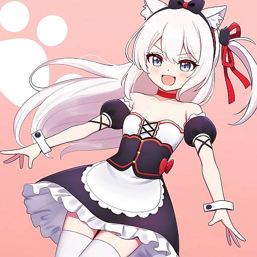 Illustration of Hammann (azur lane), azur lane in the style of Deadnooodles