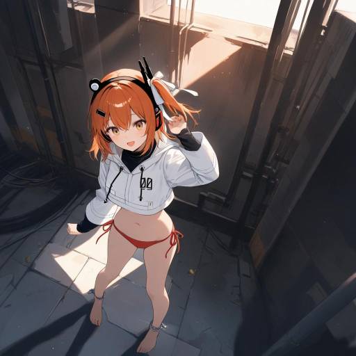 Adachi Rei in Urban Alley Spotlight