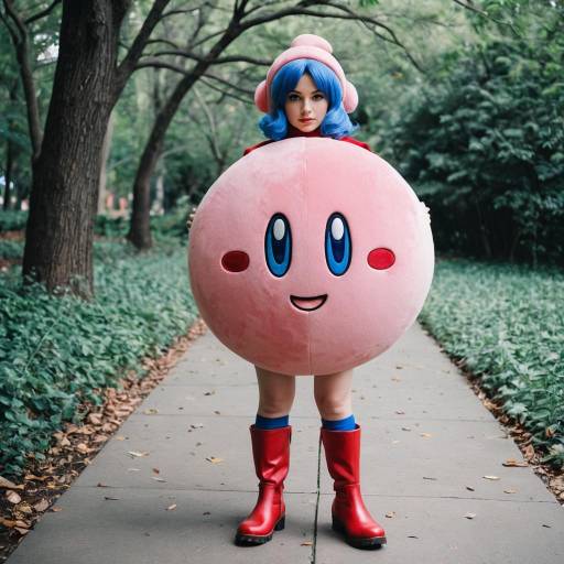 Cute and Sexy Kirby Cosplay Concept