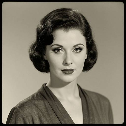 Vintage 1920s Woman Digital Portrait