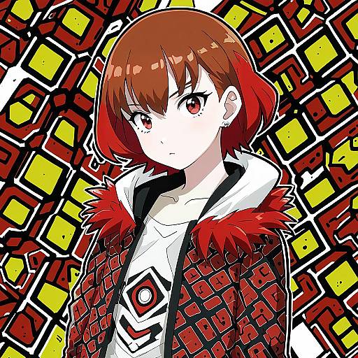 Illustration of Arezu (pokemon), pokemon in the style of Yuuki rika