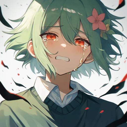 Emotional Male Character Portrait
