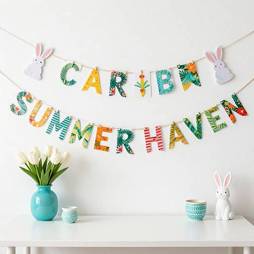 Vibrant Tropical Summer Decorations