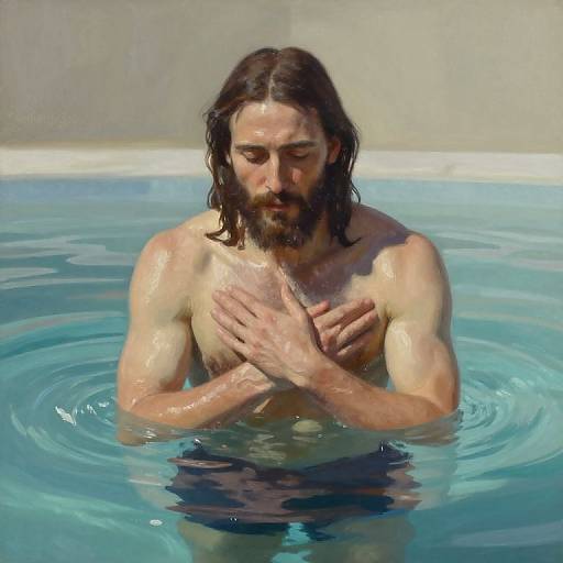 Impressionist Baptism of Jesus
