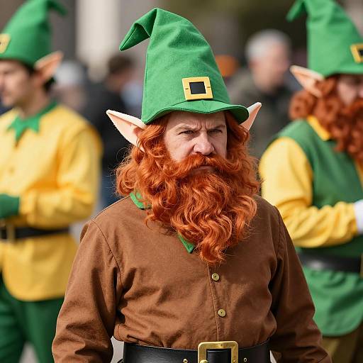 Lively Leprechaun Halloween Costume Capture