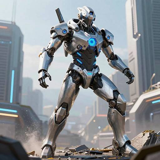 Neon-Lit Futuristic Sci-Fi Suits