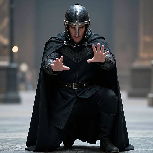 Cinematic Hero Casting Spell