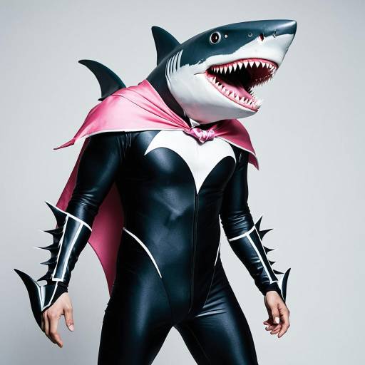 Sleek Shark-Themed Orca Cosplay Outfit