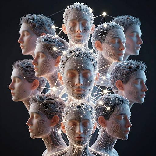 Surreal Digital Faces with Neural Networks