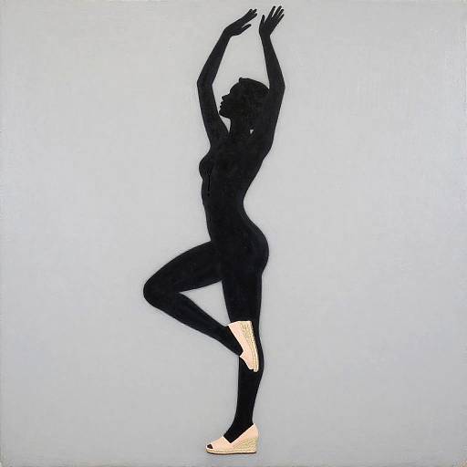 Minimalist Silhouette with Espadrille Wedges