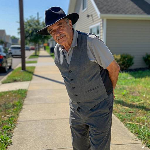 Portrait of an Older Man in Costume