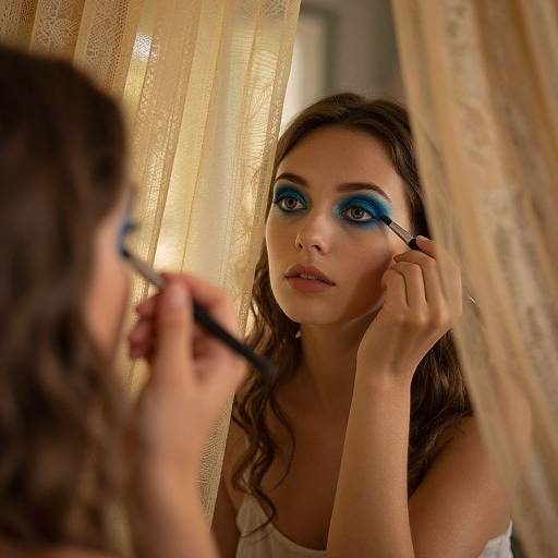 Impressionist Portrait of Mediterranean Woman
