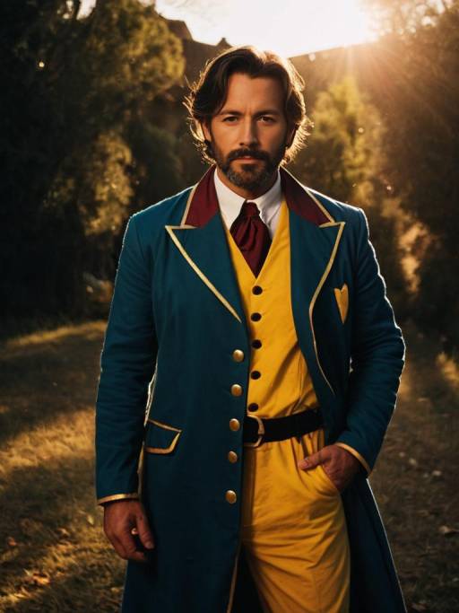Man in Sanford Cosplay Costume