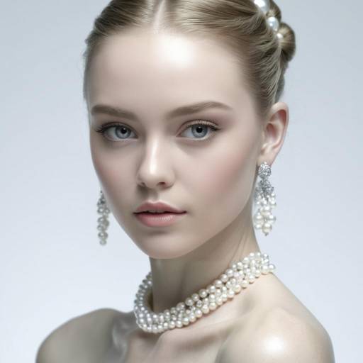 Elegant Portrait of a Young Woman