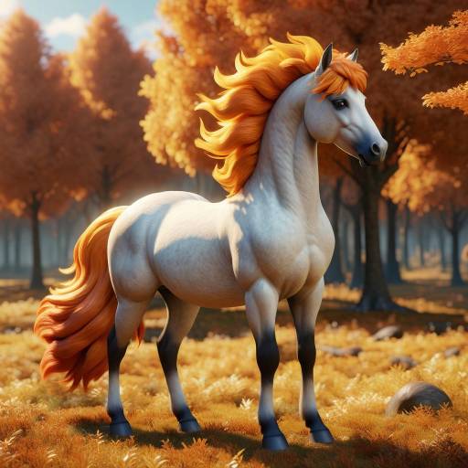Cinematic 3D Render of Humanized Ponyta Cinematic 3D Render of Humanized Ponyta
