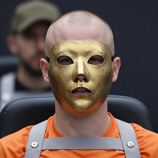 A Mysterious Captive in Gold Mask