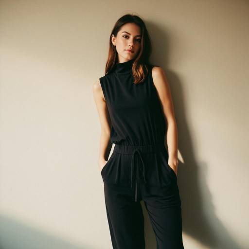 Elegant Minimalist in Sleek Jumpsuit
