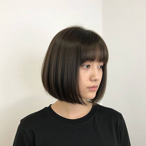 Elegant Woman with Volume-Boosting Bob