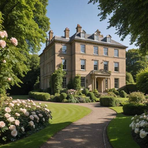 Elegant Georgian Manor in Countryside Elegant Georgian Manor in Countryside