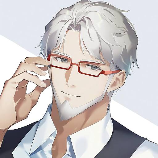 Illustration of Arurandeisu, holostars in the style of Tsurukame