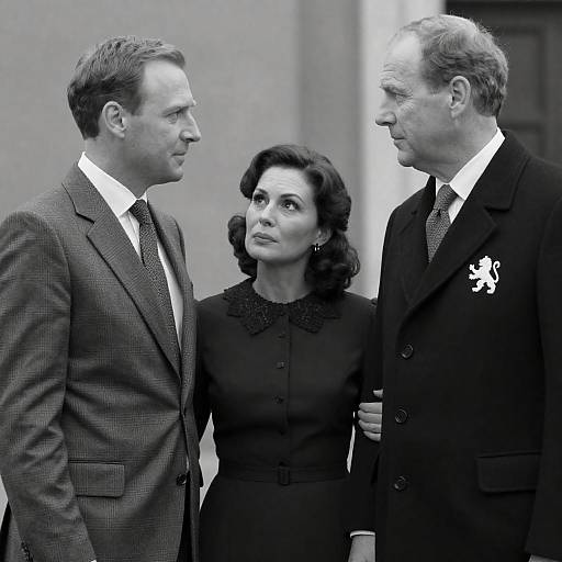 Intense Interaction in Black-and-White Photo