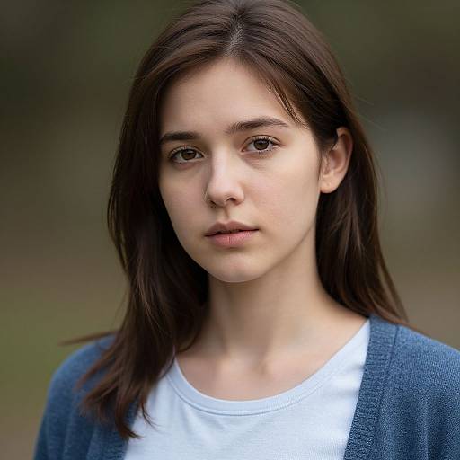 Photorealistic Portrait of Young Woman