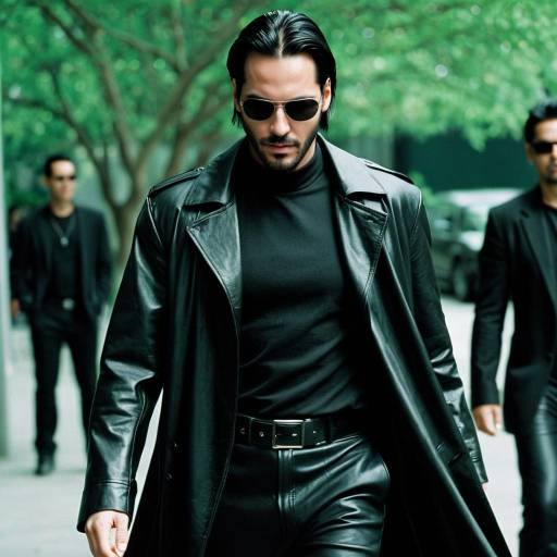 Neo Cosplay from The Matrix Reloaded