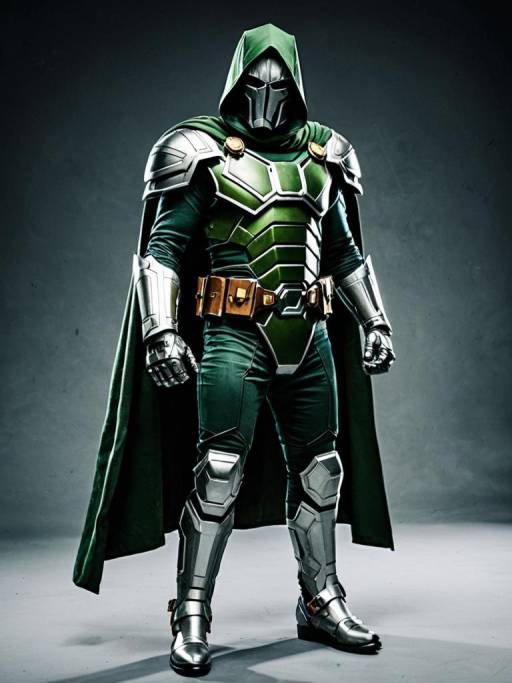 Epic Doctor Doom Cosplay in Full Armor