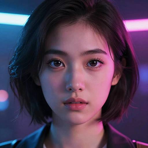 Vivid Ultra-High-Res Anime Portrait