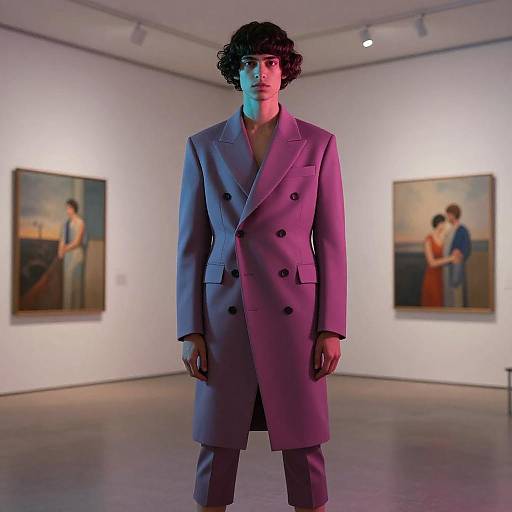 Textured Bowl Cut Avant-Garde Gallery Editorial