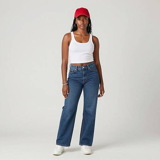 Stylish Dark-Skinned Girl in Jewelry