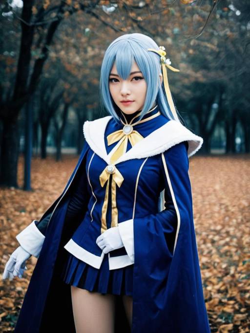 Realistic Yukino Agria Cosplay Photo