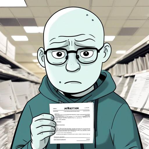 Wojak's Job Rejection Woes in Comic Style