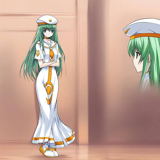 Illustration of Alice carroll, aria (manga) in the style of Q azieru