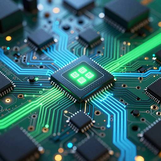 Microscopic Telecommunication Circuit Network