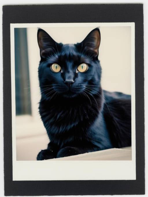 Black Cat Portrait