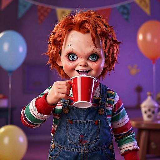 Chucky at Creepy Children's Party