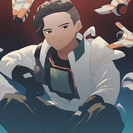 Illustration of Hack (apex legends), apex legends in the style of Potg (piotegu)