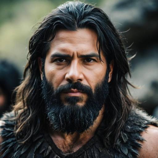 Realistic Caveman Portrait