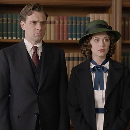 Vintage 1930s Film Scene Photograph